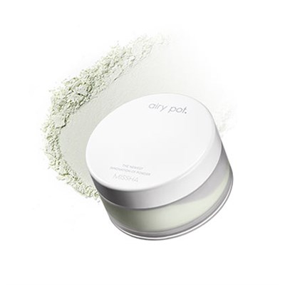 Рассыпчатая матирующая Бесцветная пудра MISSHA AIRY POT POWDER TRANSLUCENT 9 г 2789 - фото 5988