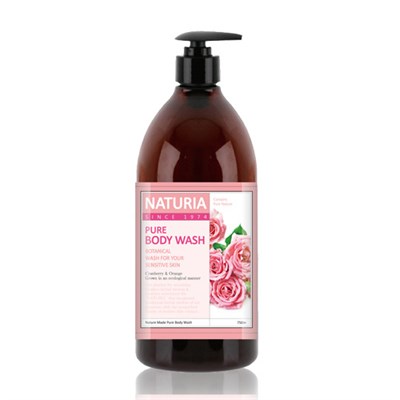 [NATURIA] Гель для душа РОЗА/РОЗМАРИН Pure Body Wash (Rose & Rosemary), 750 мл 2951 - фото 6246