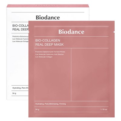 Маска гидрогелевая глубокоувлажняющая с коллагеном и ферментами Biodance BioCollagen Real Deep Mask 3228 - фото 6813