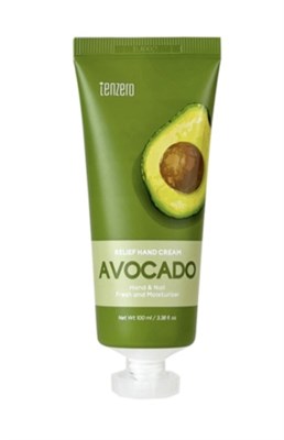 Крем для рук с экстрактом авокадо Tenzero Relief Hand Cream Avocado 100г 3272 - фото 6878