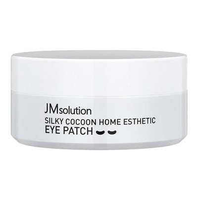 Гидрогелевые патчи с протеинами шёлка JMsolution Silky Cocoon Home Esthetic Eye Patch 3296 - фото 6910