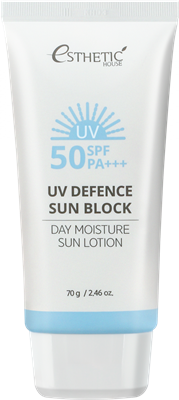[ESTHETIC HOUSE] Солнцезащитный крем UV Defence Sun Block Day Moisture Sun Cream SPF50+/PA+++, 70 гр 3321 - фото 6961