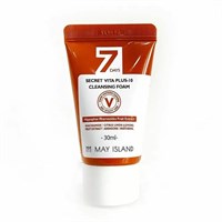 Витаминизирующая пенка для умывания May Island 7 Days Secret Vita Plus-10 Cleansing Foam, 30 мл 3268