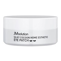 Гидрогелевые патчи с протеинами шёлка JMsolution Silky Cocoon Home Esthetic Eye Patch 3296