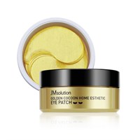 Гидрогелевые патчи с шёлком и золотом JMsolution Golden Cocoon Home Esthetic Eye Patch 3297
